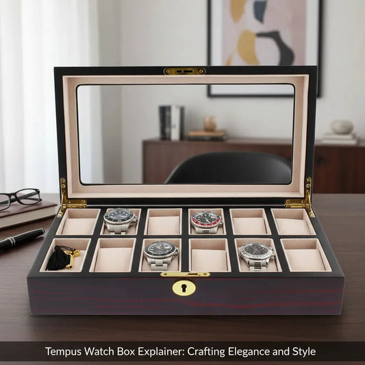 Tempus Watch Box Explainer: Crafting Elegance and Style