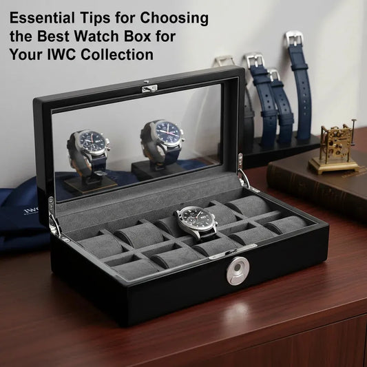 Essential Tips for Choosing the Best Watch Box for Your IWC Collection