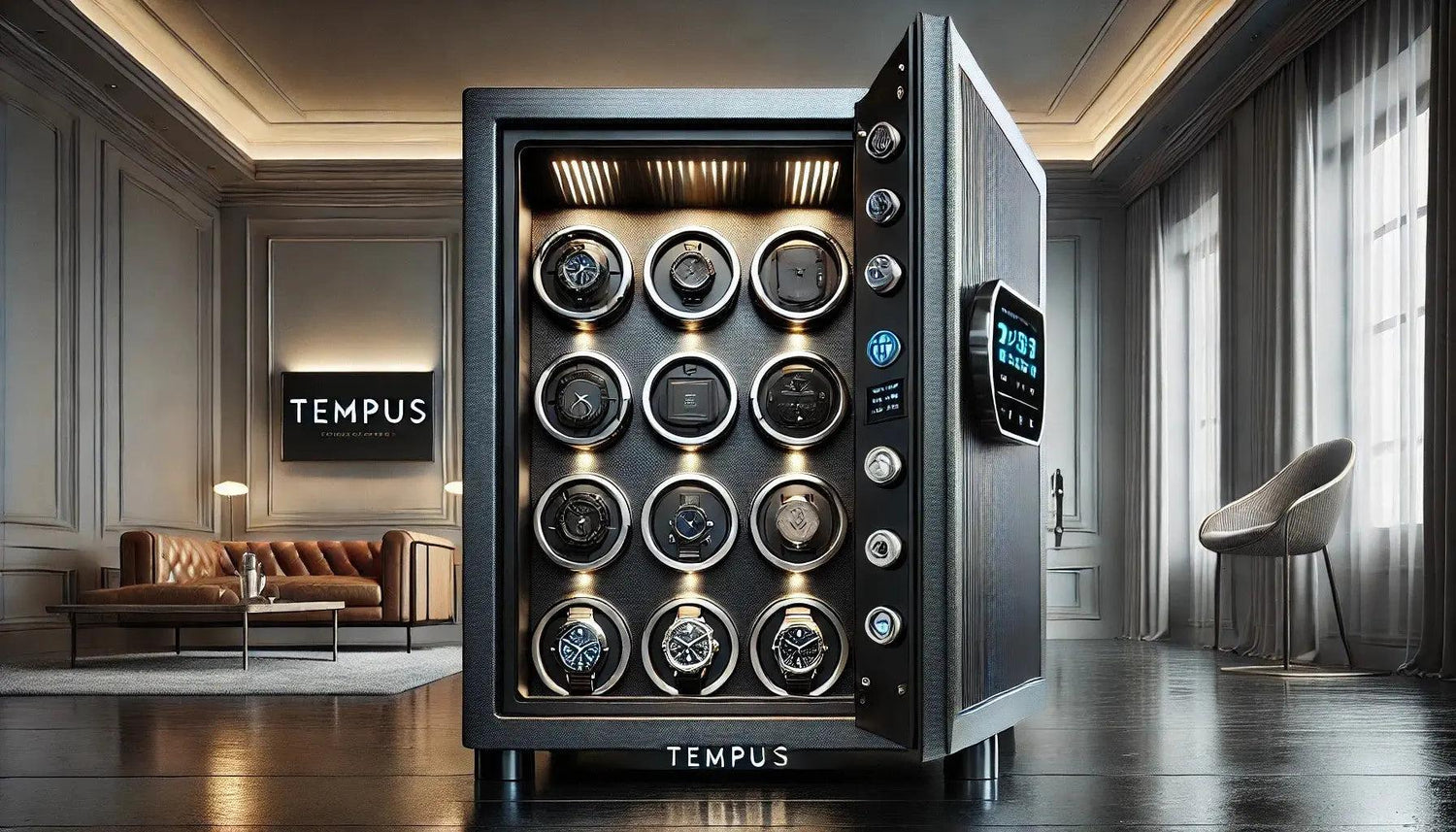 Luxury Watch Winder Safes for Secure Timepiece Storage