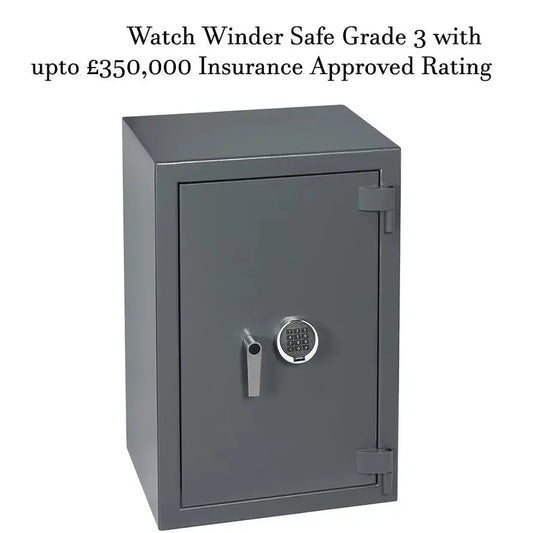 12 Watch Winder Safe Grade 3 with £350,000 Insurance Rating by Tempus