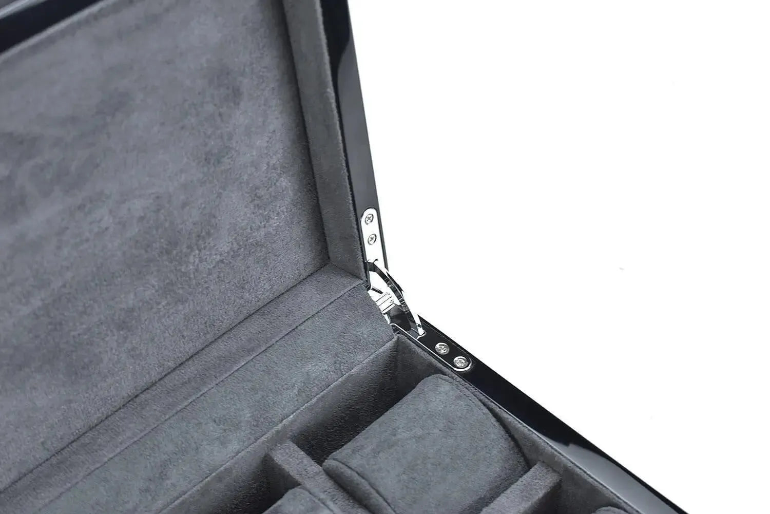 Tempus 10 Watch Box in Black Piano Finish with Bio Metric Lock