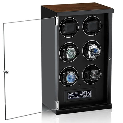 Tempus 6 Watch Winder for Automatic Watches with Touch Screen Technology