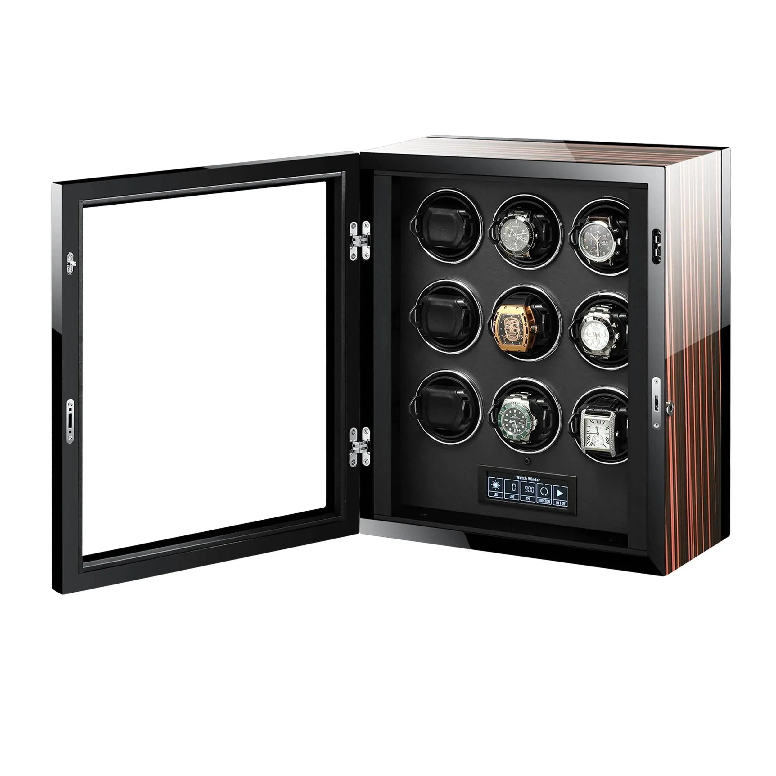 Tempus 9 Watch Winder for Automatic Watches with Touch Screen