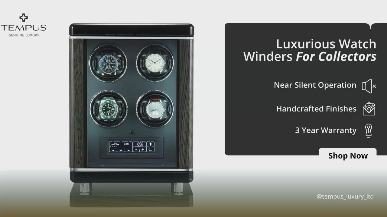 Load video: Tempus Watch Winders Promo Video
